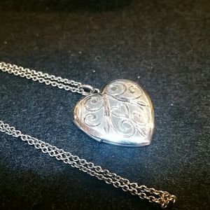 Sterling Silver Heart Locket